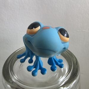 2/$20 Littlest Pet Shop #806 Blue Frog Orange Spots LPS